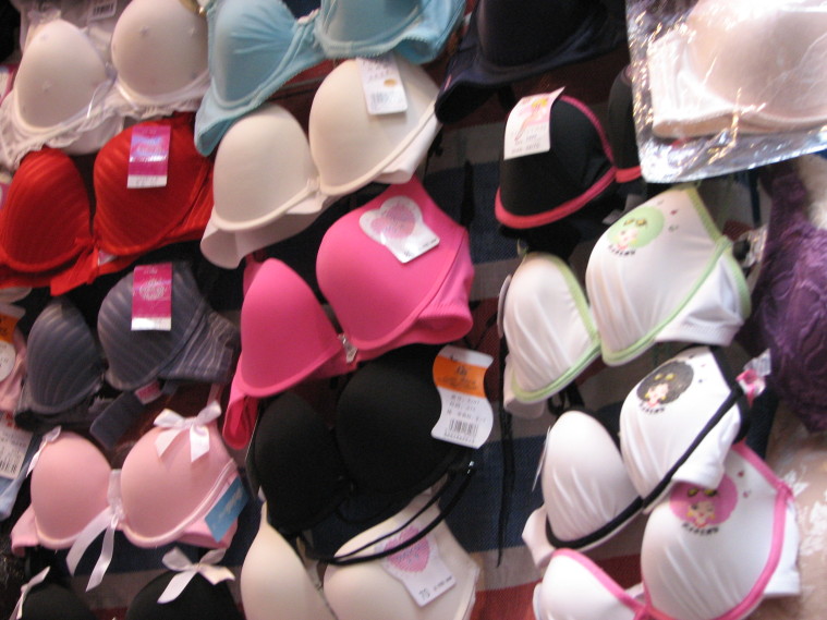 Selection_of_underwire_bras_2006