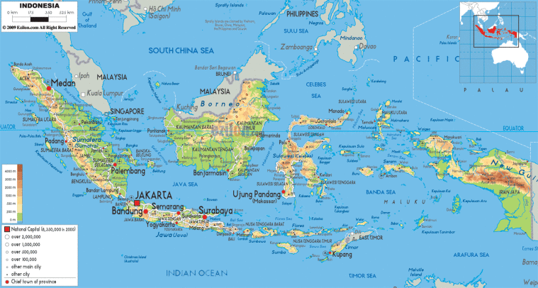 indonesia_map_terrain_elevation_land_city_size_mountain_peak_airport