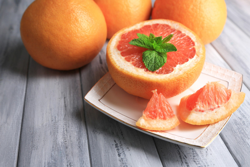 grapefruit water retention