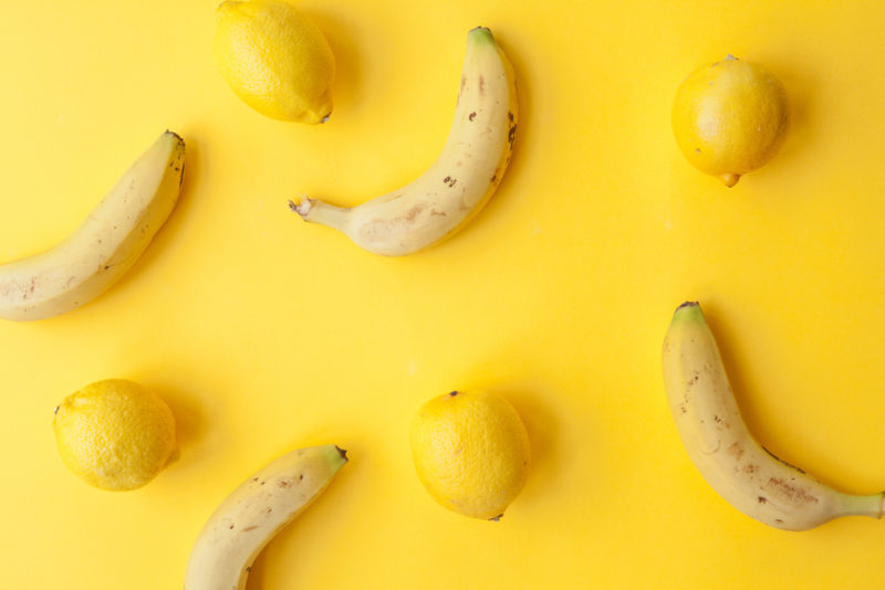 banana and lemon
