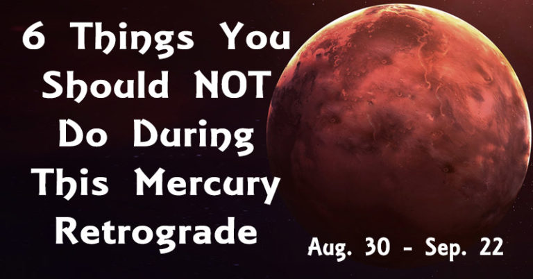 What should you not do during Mercury retrograde 2021?