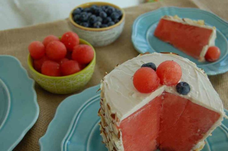 watermelon cake 3