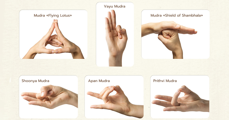 yoga hand signs FI