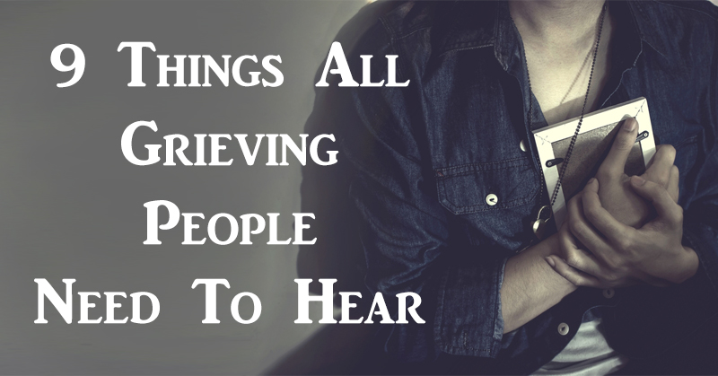 grieving people hear FI