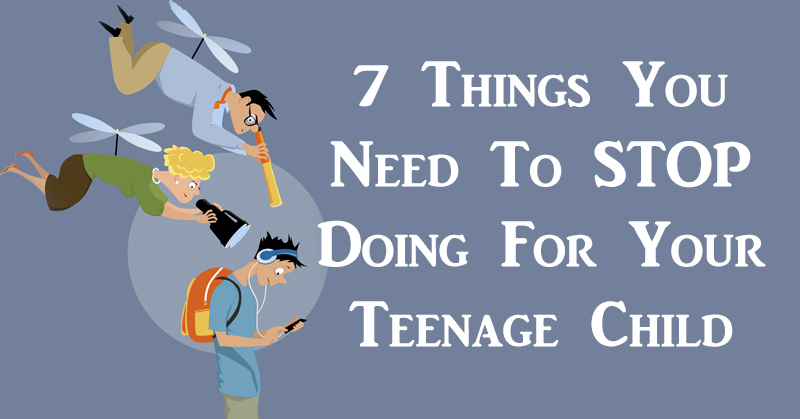 stop doing for teenage FI