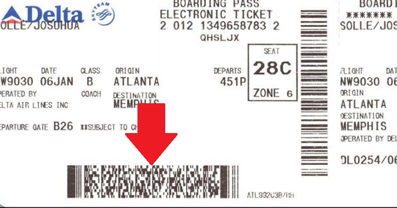 throw away boarding pass FI