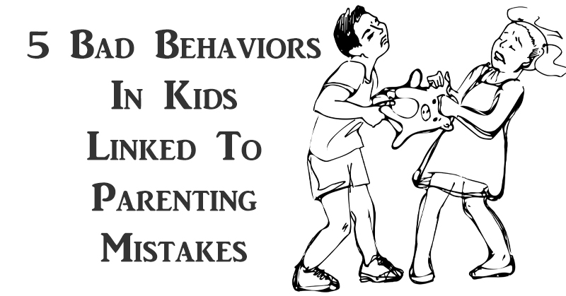 bad behaviors kids FI