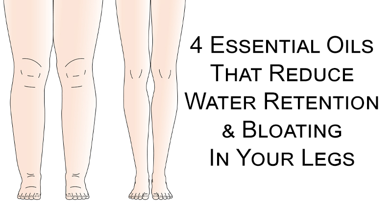 essential oils water retention legs FI