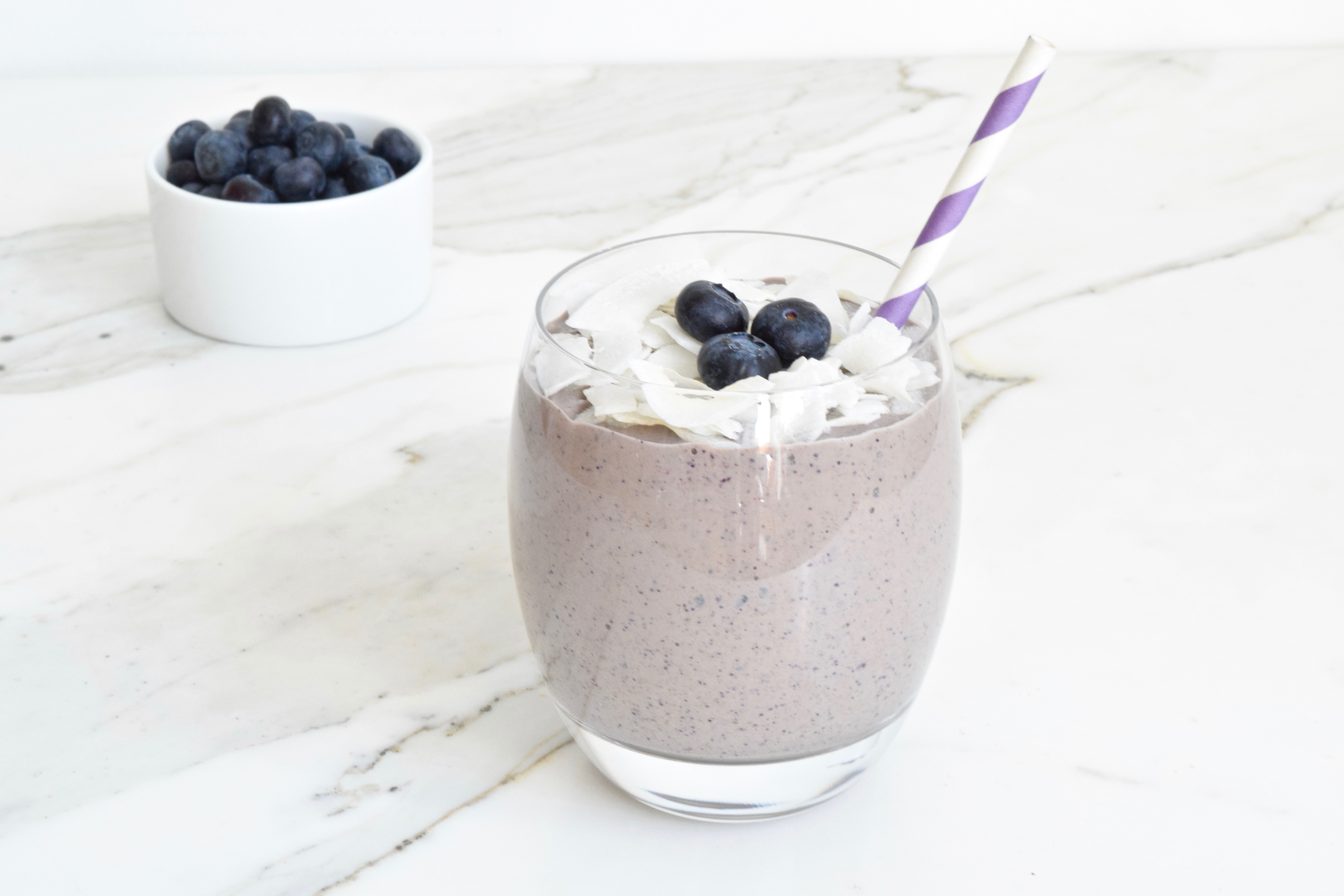 vegan blueberry protein shake FI