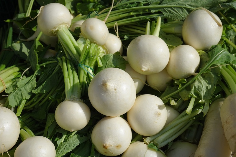 Health benefits of turnip greens