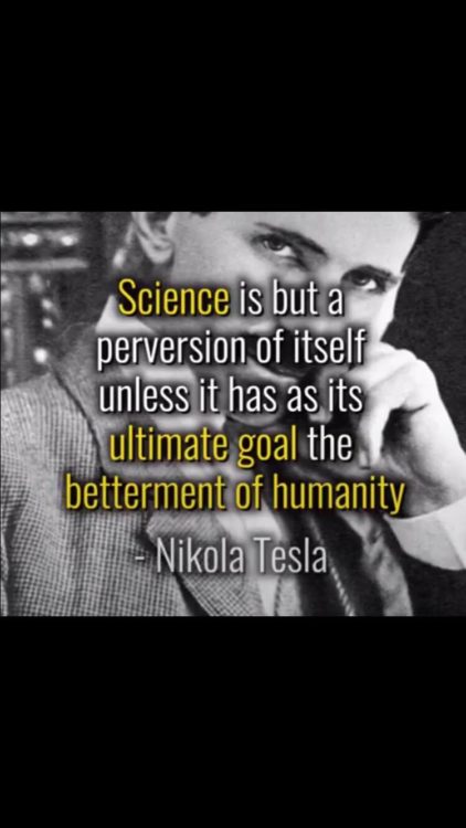 Tesla quote scientism blog David Avocado Wolfe